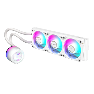 Кулер All-in-one Liquid Coolerwith LCD Display 3x1 20mm RGB FAN 60x60 color LCD AORUS WATERFORCE X II 360 ICE