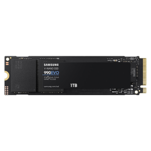 накопичувач Samsung SSD 990 EVO, 1Tb, PCIe 5.0, NV Me 990 EVO, 1TB, MZ-V9E1T0BW