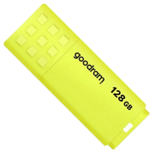 Флеш пам'ять 128GB UME2 YELLOW 20R/5W USB 2.0 UME2-1280Y0R11. Photo 2
