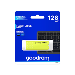 Флеш пам'ять 128GB UME2 YELLOW 20R/5W USB 2.0 UME2-1280Y0R11. Photo 3
