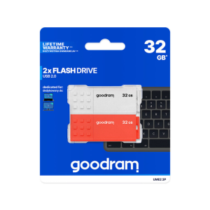 Флеш пам'ять 2x32GB UME2 MIX 20R/5W USB 2.0 2 PACK UME2-0320MXR11-2P. Photo 2