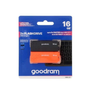 Флеш пам'ять 2x16GB UME3 MIX 60R/20W USB  3.2 Gen  1 2 PACK UME3-0160MXR11-2P. Photo 2