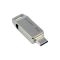 Флеш пам'ять 16GB ODA3 SILVER 60R/20W USB 3.2 Gen  1, два роз’єми USB – Type A і Type C™ ODA3-0160S0R11. Photo 1
