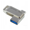 Флеш пам'ять 16GB ODA3 SILVER 60R/20W USB 3.2 Gen  1, два роз’єми USB – Type A і Type C™ ODA3-0160S0R11. Photo 2