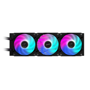 Кулер All-in-one Liquid Cooler 3x120mm RGB FAN 12. 8~36.9 dBA AORUS WATERFORCE II 360. Photo 3