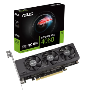 Відеокарта NVIDIA RTX 4060 /DUAL/OC/LP/BRK/8GB/GDDR6 RTX4060-O8G-LP-BRK