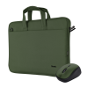 Сумка, рюкзак для ноутбуків TRUST Bologna Bag & Mouse Set green (24989)