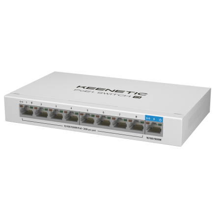 Комутатор KEENETIC Keenetic PoE+Switch9 (KN-4710) (KN-4710)