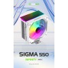 Кулер для процесора GAMEMAX Sigma 550 Infinity WH (Sigma 550 Infinity WH)