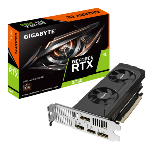 Відеокарта nVIDIA RTX 3050 6GB DDR6 Core:1477MHz L owProfile GV-N3050OC-6GL