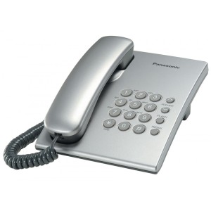Телефон (сріблястий) KX-TS2350UAS